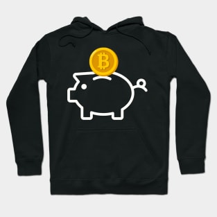 Bitcoin piggy bank Hoodie